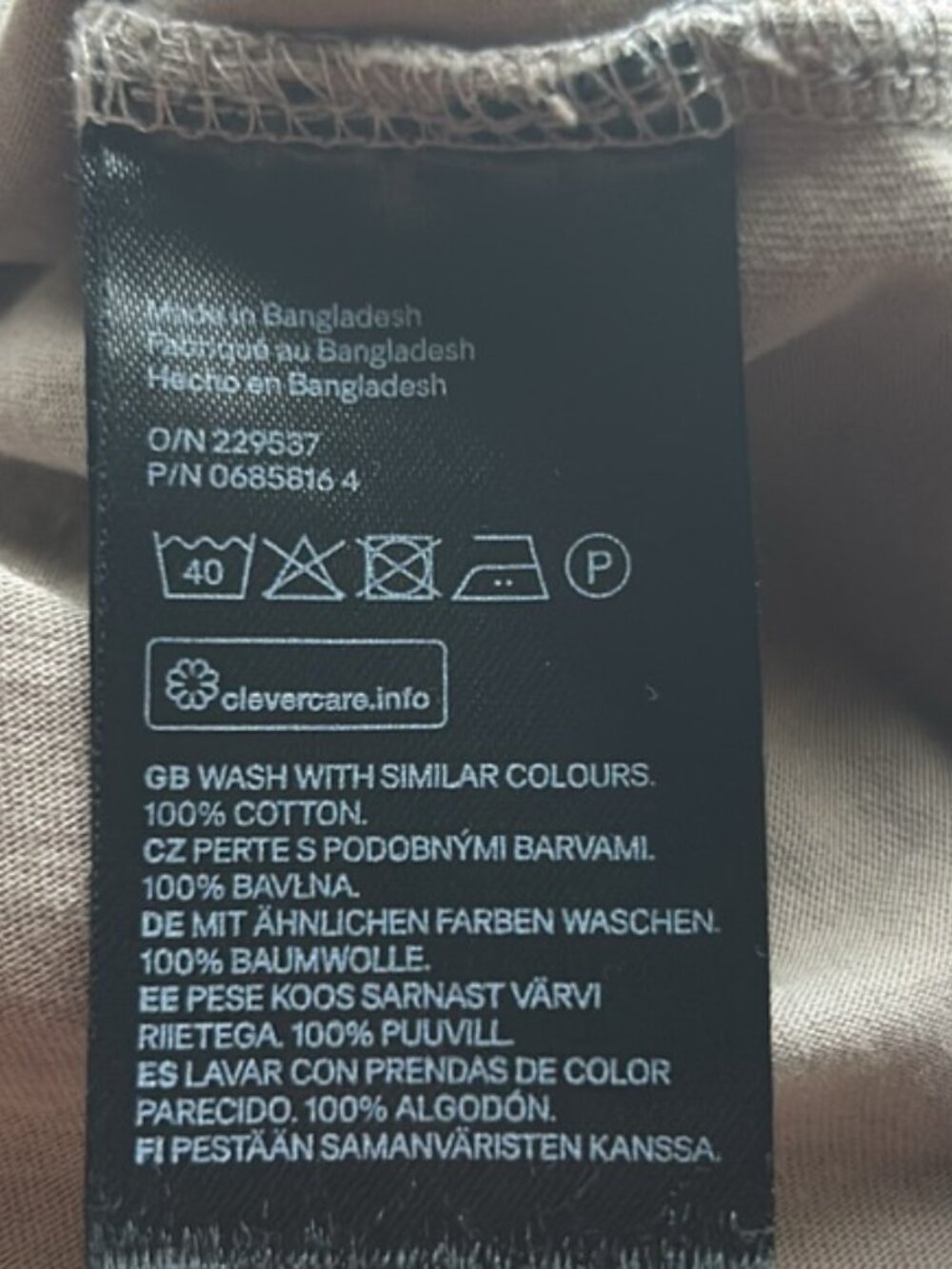 H&M Regular Fit Short Sleeve Tee - Picture 4 of 5